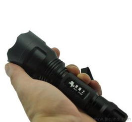 正品黑騎士C8強(qiáng)光手電筒 五檔CREE Q5核心，整裝價(jià)格、廠家信息與圖片詳解
